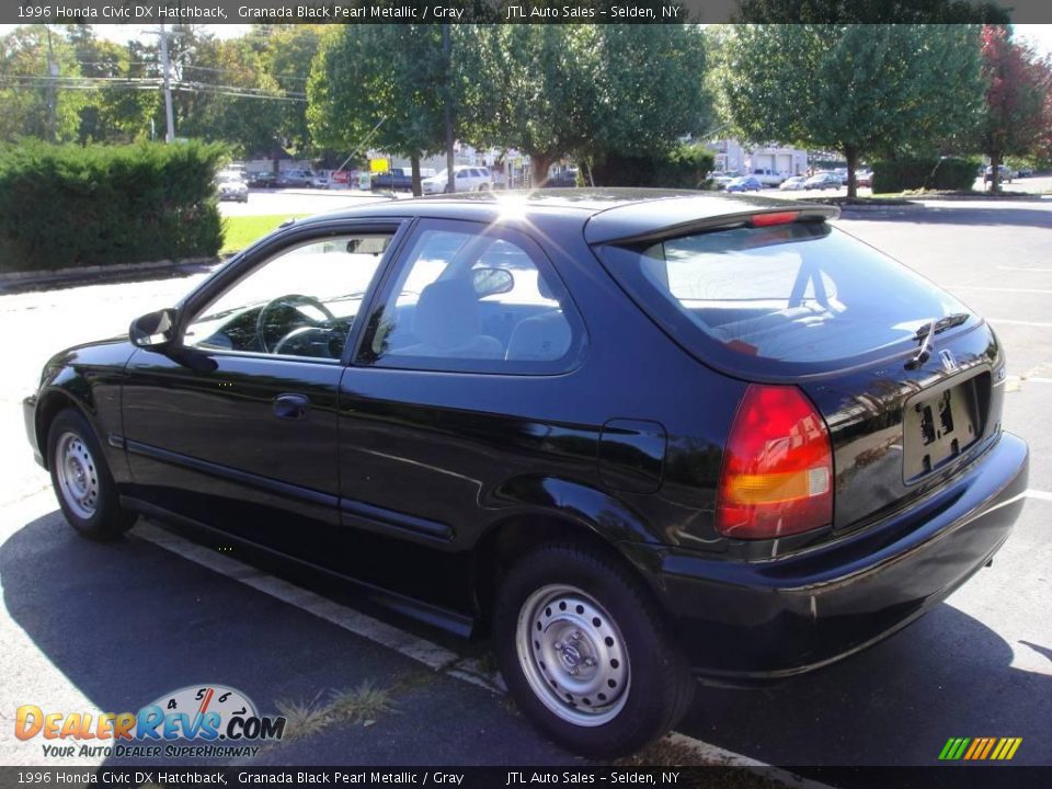 1996 Honda Civic Dx Hatchback Granada Black Pearl Metallic Gray Photo