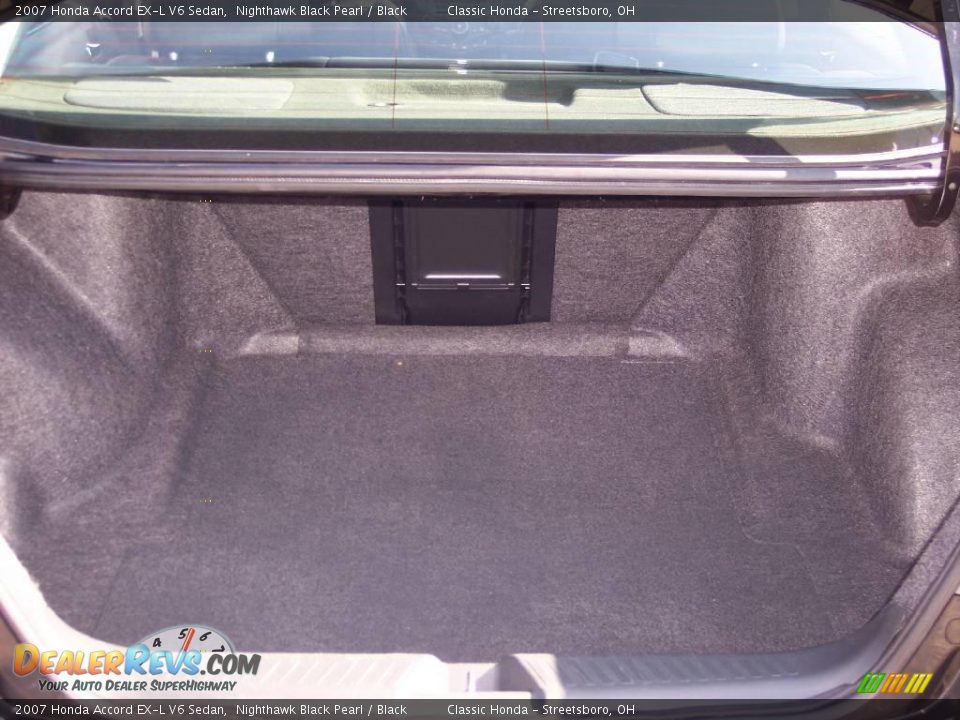 2007 Honda Accord EX-L V6 Sedan Nighthawk Black Pearl / Black Photo #10