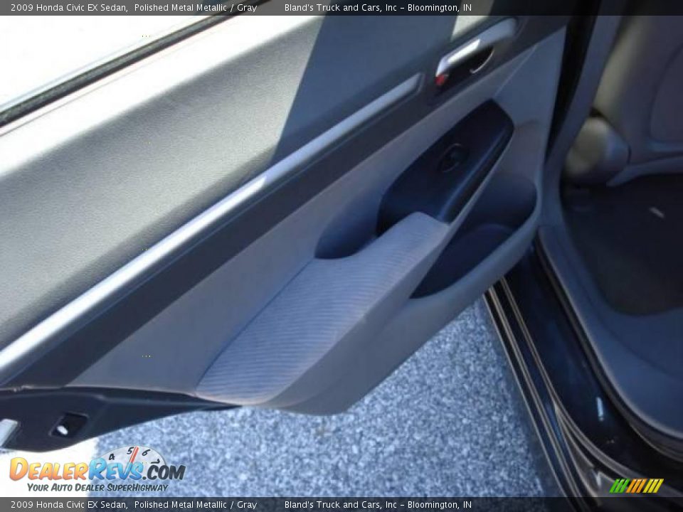 2009 Honda Civic EX Sedan Polished Metal Metallic / Gray Photo #20