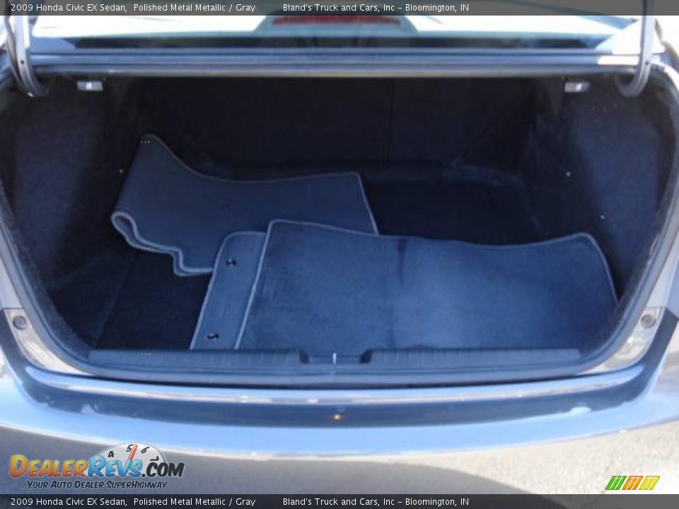 2009 Honda Civic EX Sedan Polished Metal Metallic / Gray Photo #22