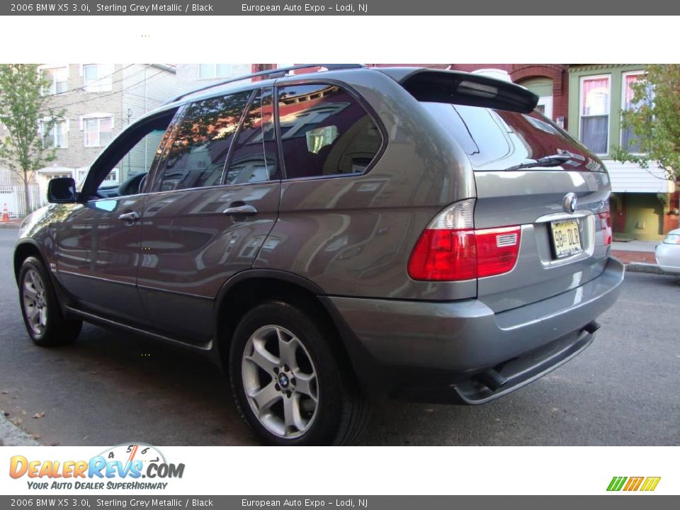 2006 BMW X5 3.0i Sterling Grey Metallic / Black Photo #3