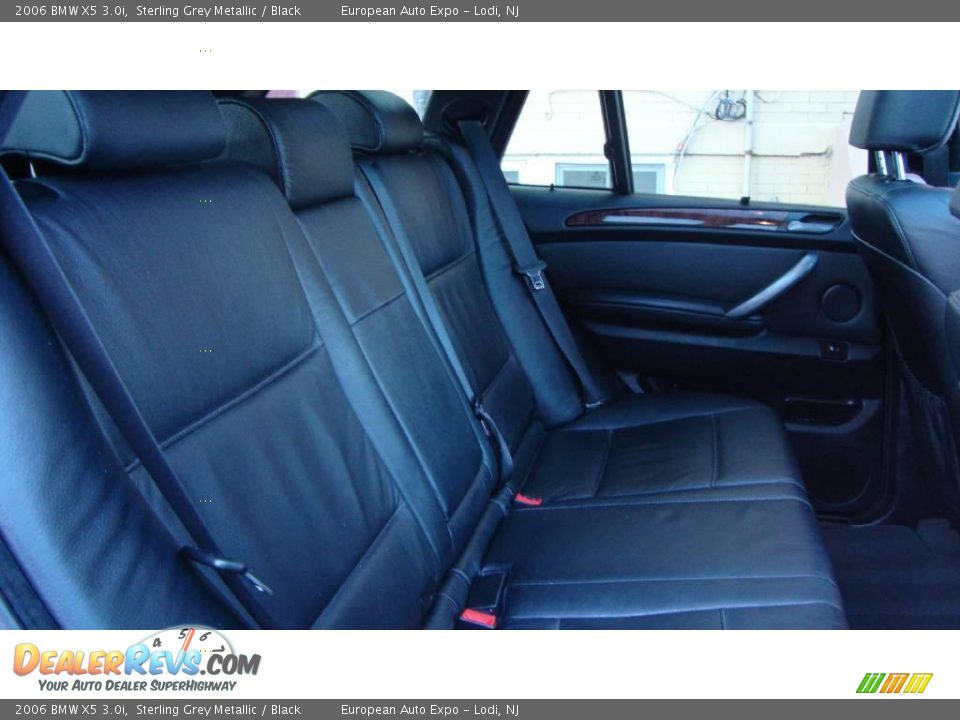 2006 BMW X5 3.0i Sterling Grey Metallic / Black Photo #24