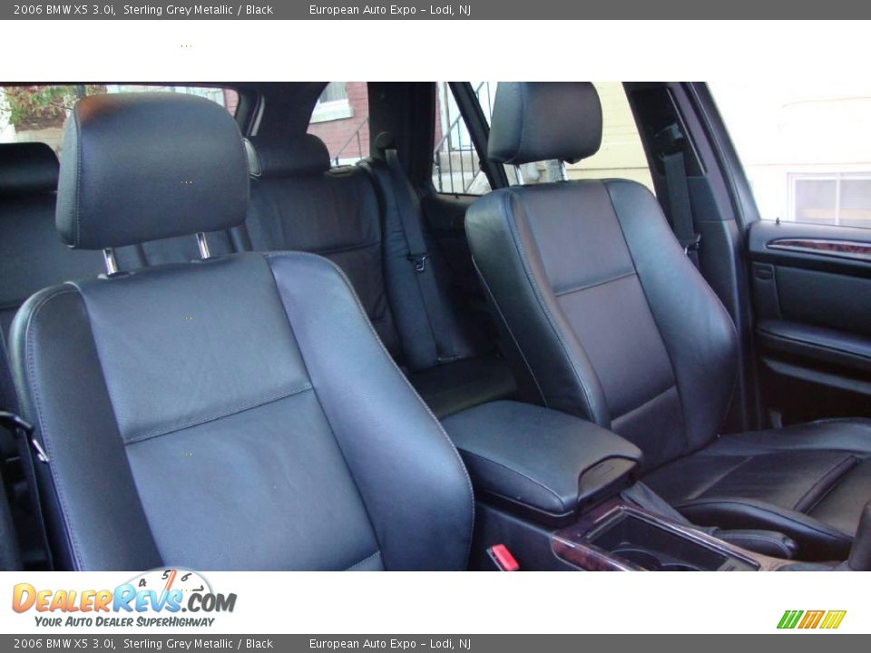 2006 BMW X5 3.0i Sterling Grey Metallic / Black Photo #26