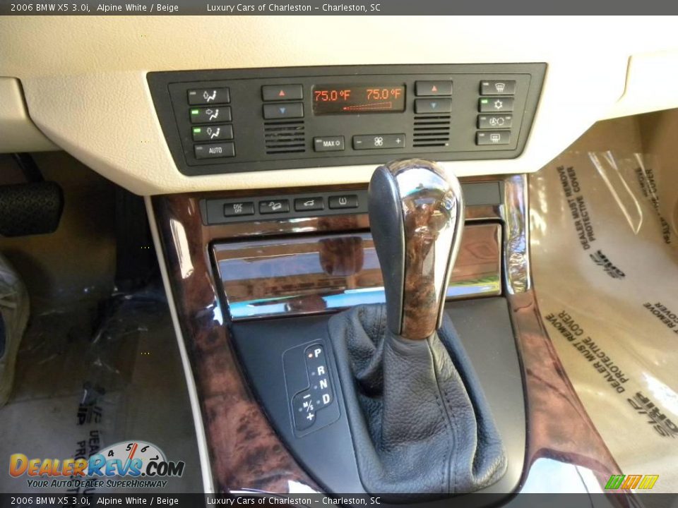 2006 BMW X5 3.0i Alpine White / Beige Photo #21