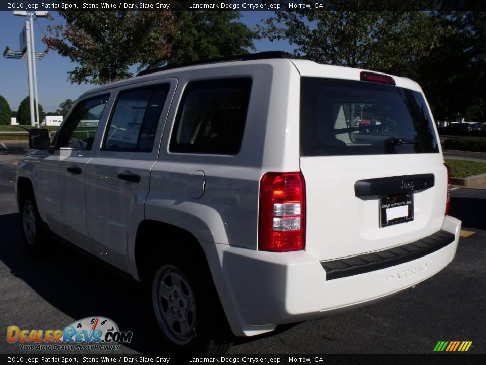 2010 Jeep Patriot Sport Stone White / Dark Slate Gray Photo #2