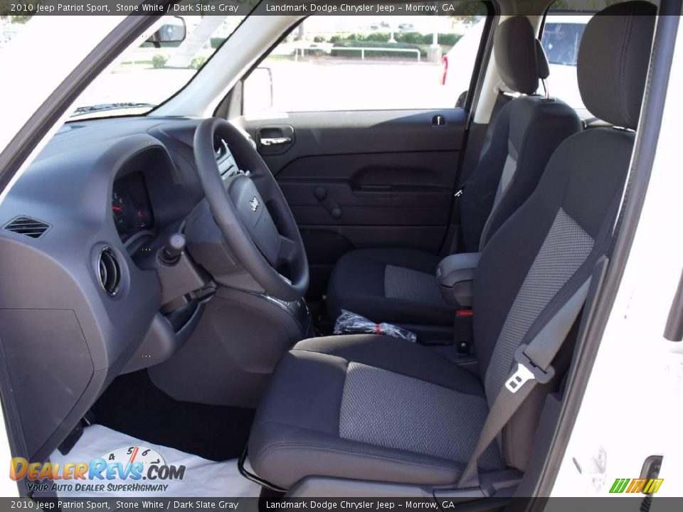 2010 Jeep Patriot Sport Stone White / Dark Slate Gray Photo #6