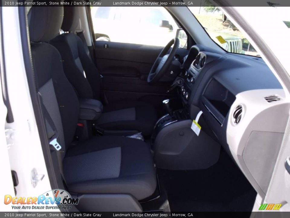 2010 Jeep Patriot Sport Stone White / Dark Slate Gray Photo #9