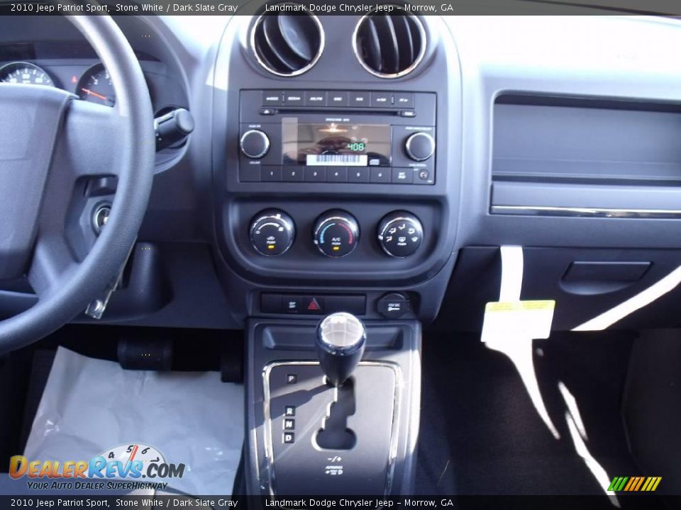 2010 Jeep Patriot Sport Stone White / Dark Slate Gray Photo #10
