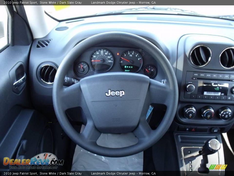 2010 Jeep Patriot Sport Stone White / Dark Slate Gray Photo #11