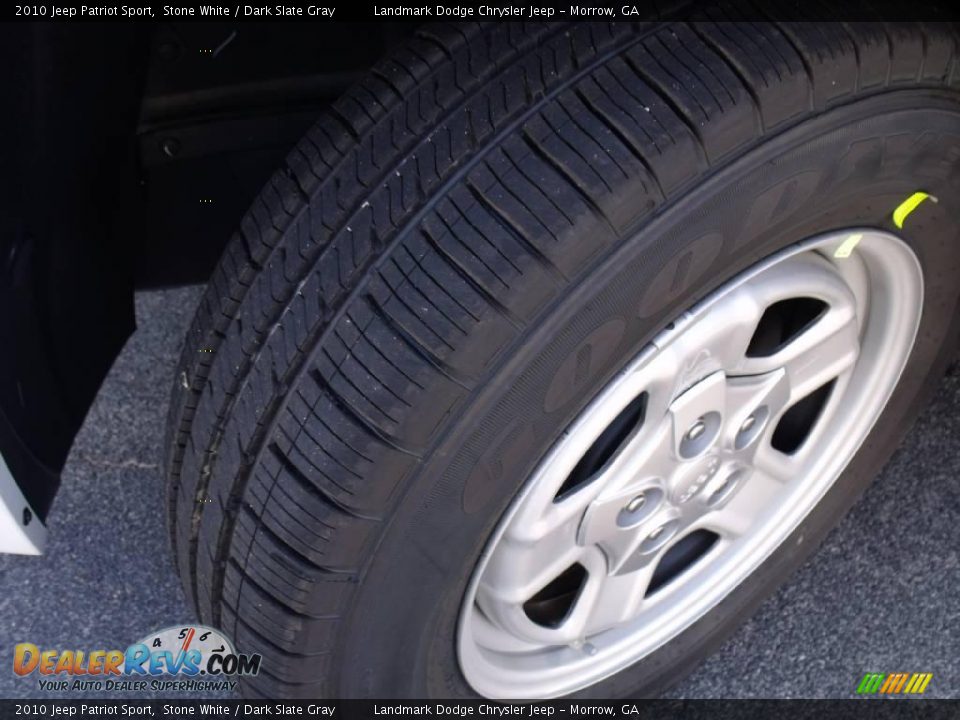 2010 Jeep Patriot Sport Stone White / Dark Slate Gray Photo #13