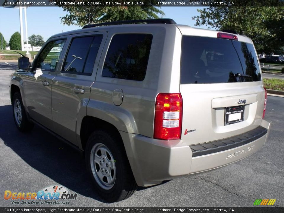 2010 Jeep Patriot Sport Light Sandstone Metallic / Dark Slate Gray/Pebble Beige Photo #2