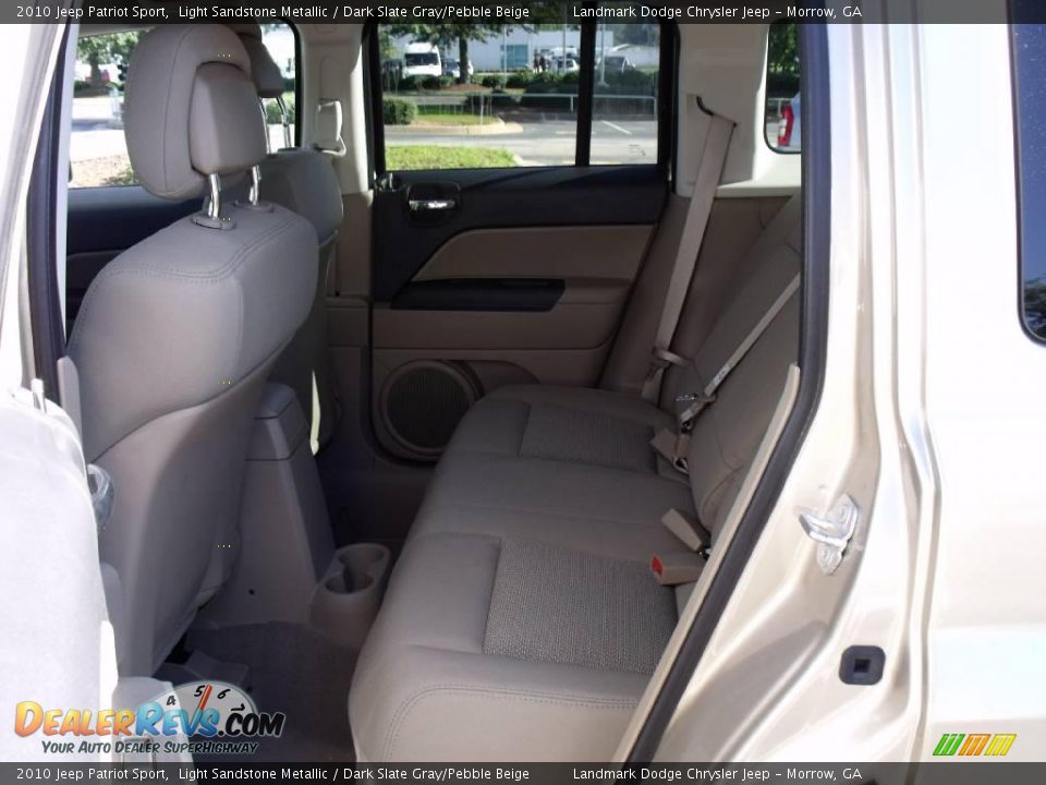 2010 Jeep Patriot Sport Light Sandstone Metallic / Dark Slate Gray/Pebble Beige Photo #7