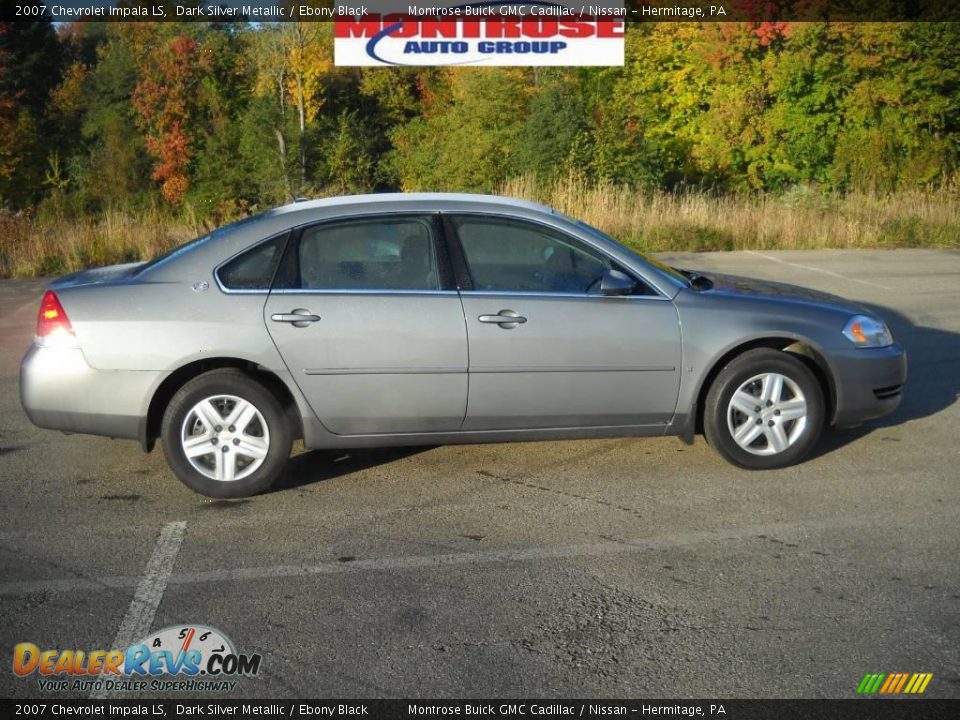 2007 Chevrolet Impala LS Dark Silver Metallic / Ebony Black Photo #1