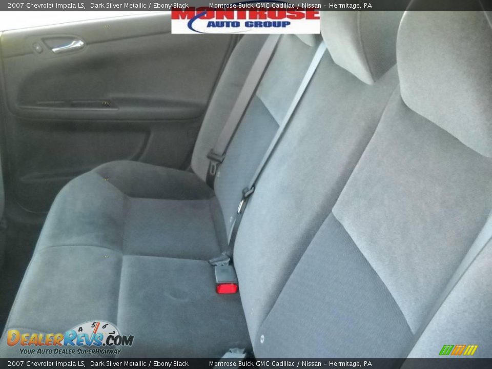 2007 Chevrolet Impala LS Dark Silver Metallic / Ebony Black Photo #15