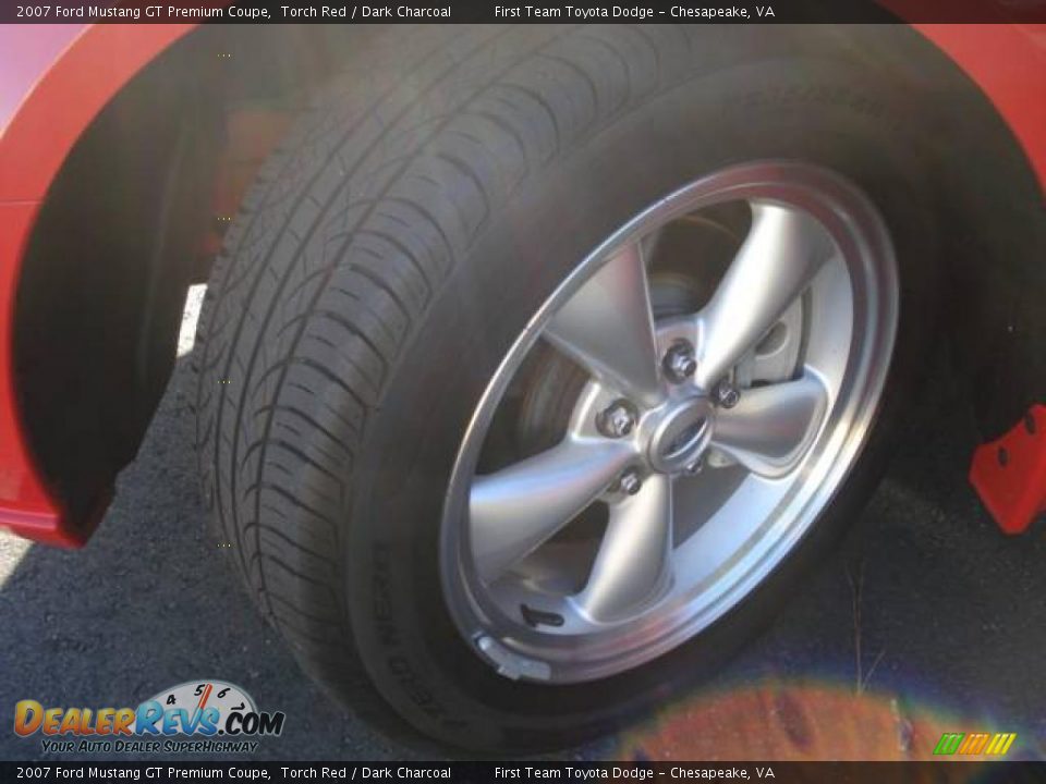 2007 Ford Mustang GT Premium Coupe Torch Red / Dark Charcoal Photo #19