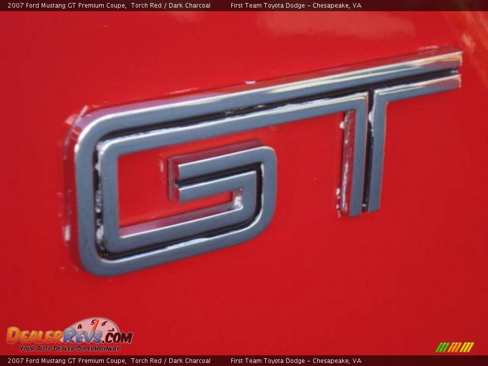 2007 Ford Mustang GT Premium Coupe Torch Red / Dark Charcoal Photo #21