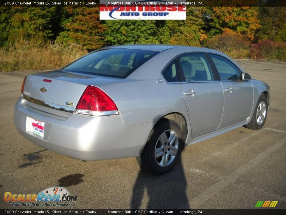 2009 Chevrolet Impala LS Silver Ice Metallic / Ebony Photo #3