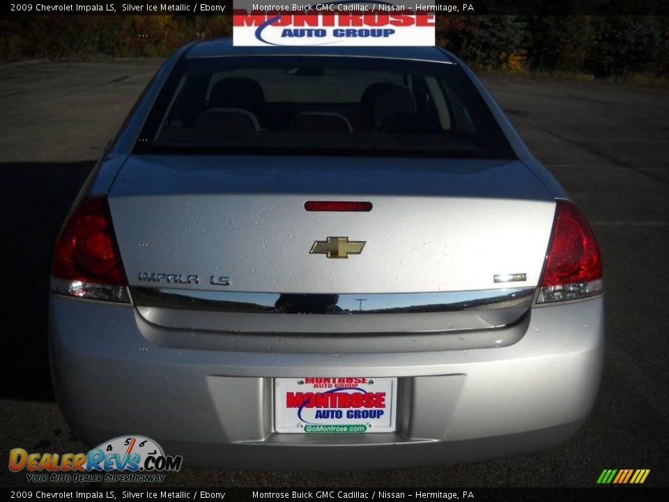 2009 Chevrolet Impala LS Silver Ice Metallic / Ebony Photo #4