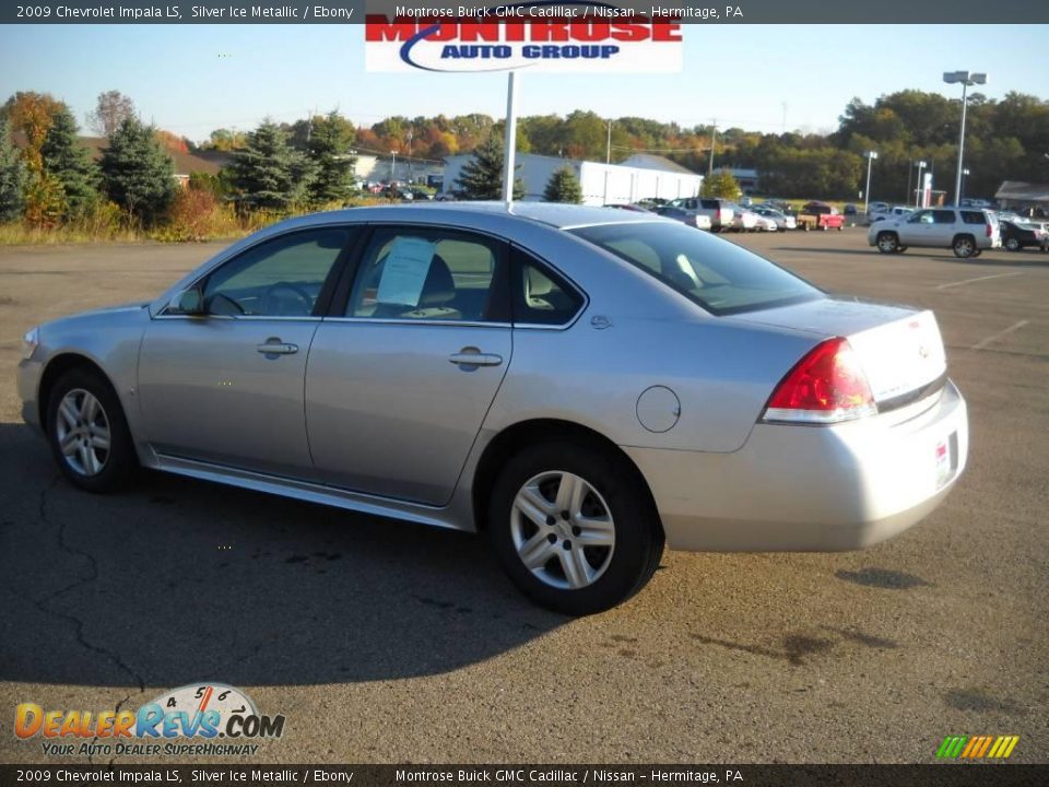 2009 Chevrolet Impala LS Silver Ice Metallic / Ebony Photo #6