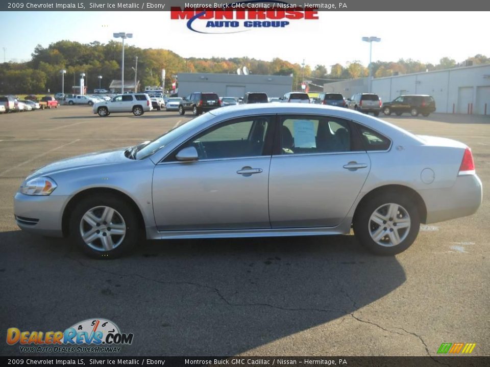 2009 Chevrolet Impala LS Silver Ice Metallic / Ebony Photo #7