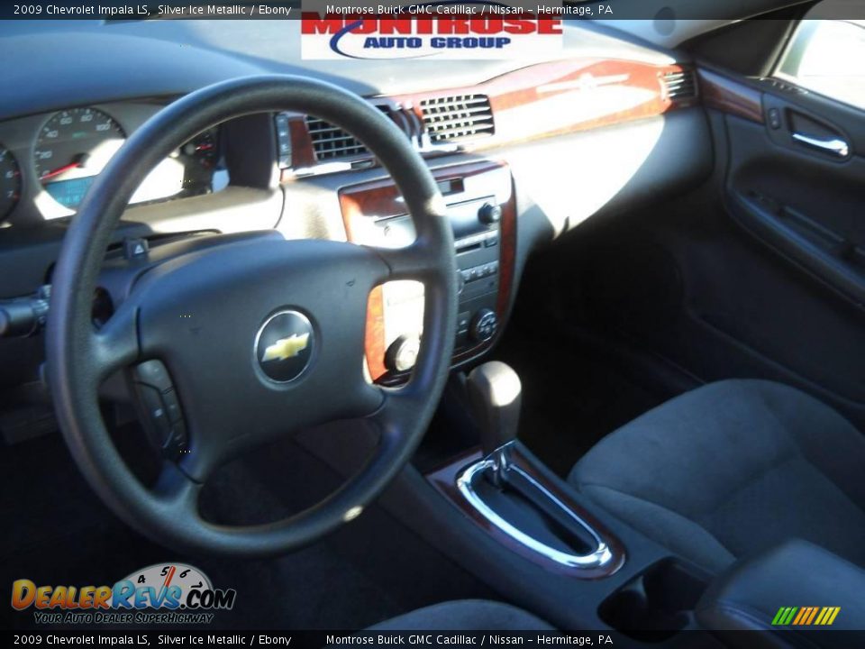 2009 Chevrolet Impala LS Silver Ice Metallic / Ebony Photo #9