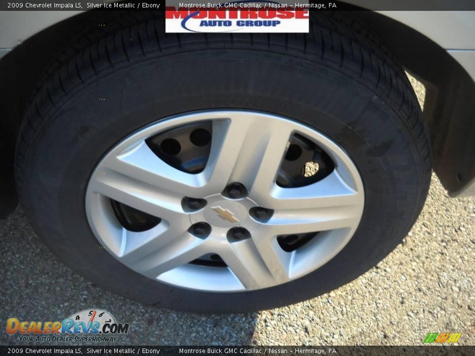2009 Chevrolet Impala LS Silver Ice Metallic / Ebony Photo #15