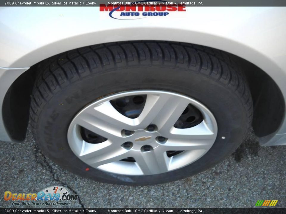 2009 Chevrolet Impala LS Silver Ice Metallic / Ebony Photo #18