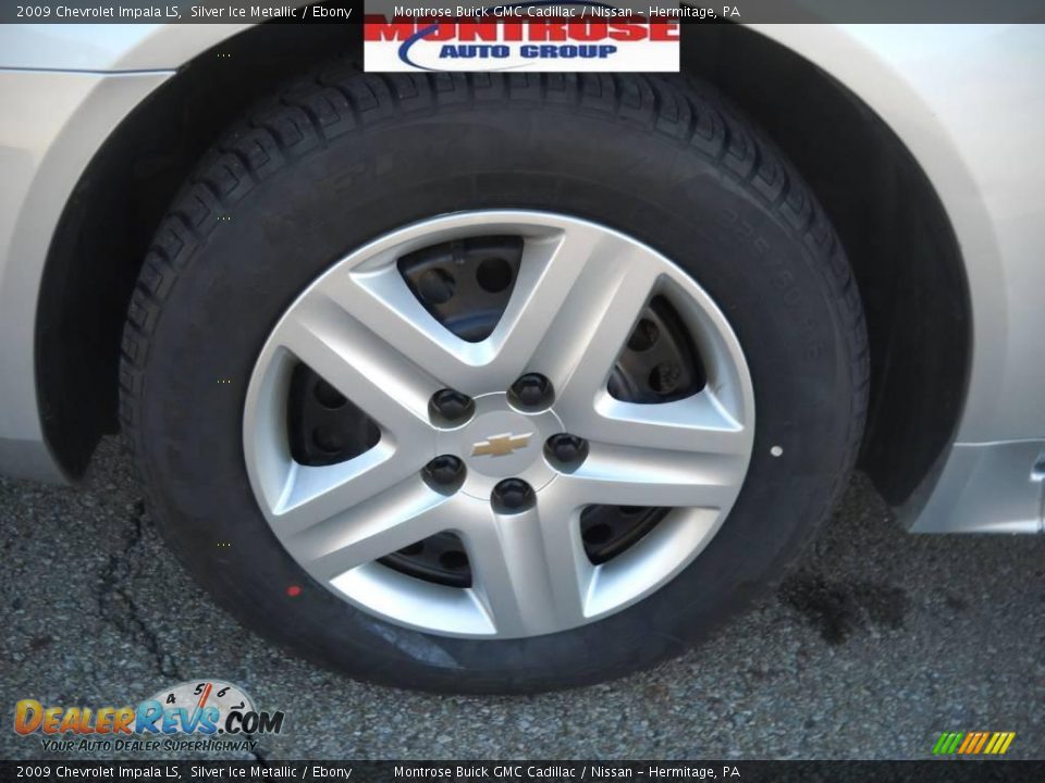 2009 Chevrolet Impala LS Silver Ice Metallic / Ebony Photo #19