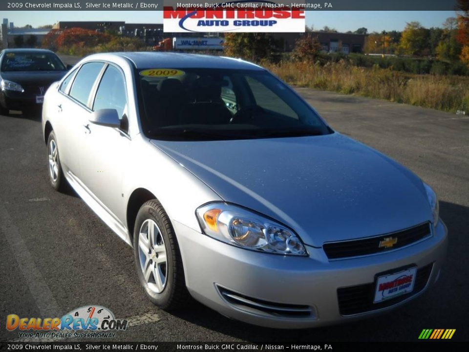 2009 Chevrolet Impala LS Silver Ice Metallic / Ebony Photo #23