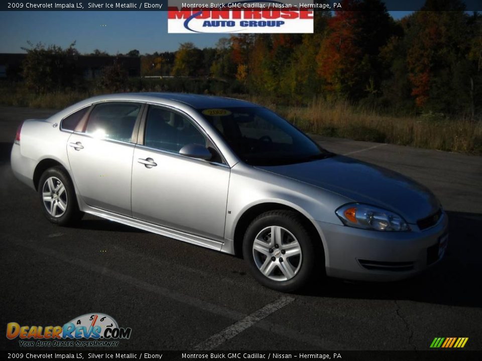 2009 Chevrolet Impala LS Silver Ice Metallic / Ebony Photo #24