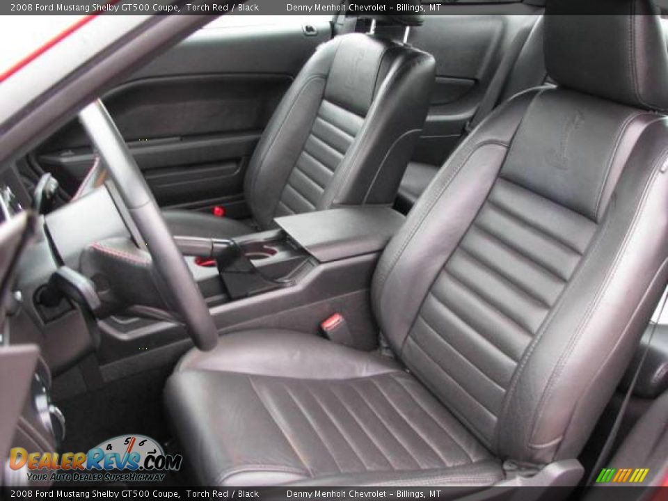 2008 Ford Mustang Shelby GT500 Coupe Torch Red / Black Photo #15