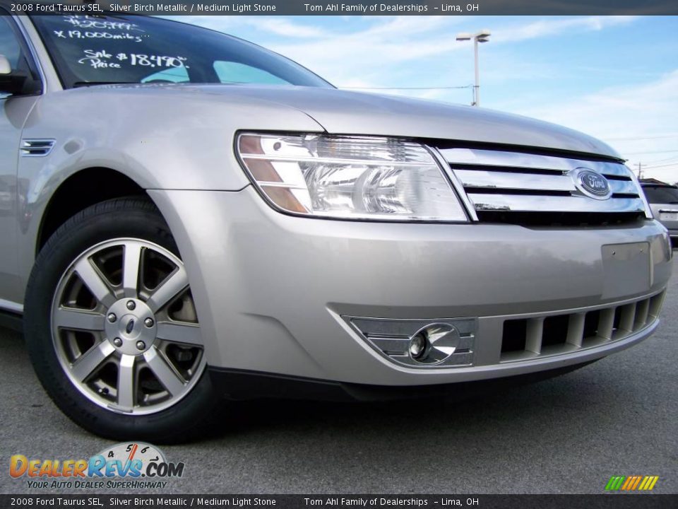 2008 Ford Taurus SEL Silver Birch Metallic / Medium Light Stone Photo #2