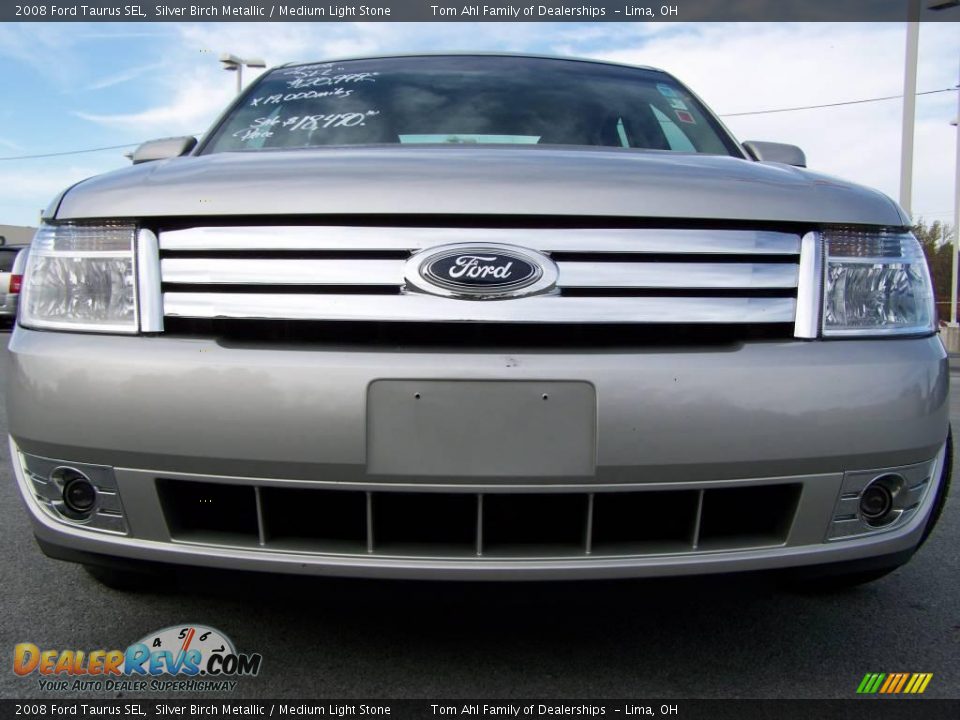 2008 Ford Taurus SEL Silver Birch Metallic / Medium Light Stone Photo #3