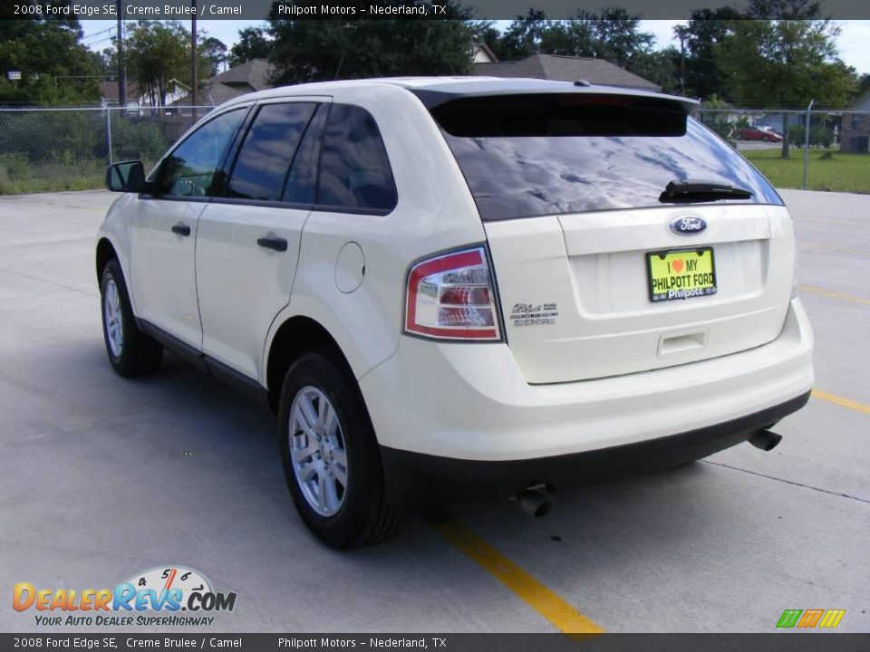 2008 Ford Edge SE Creme Brulee / Camel Photo #5