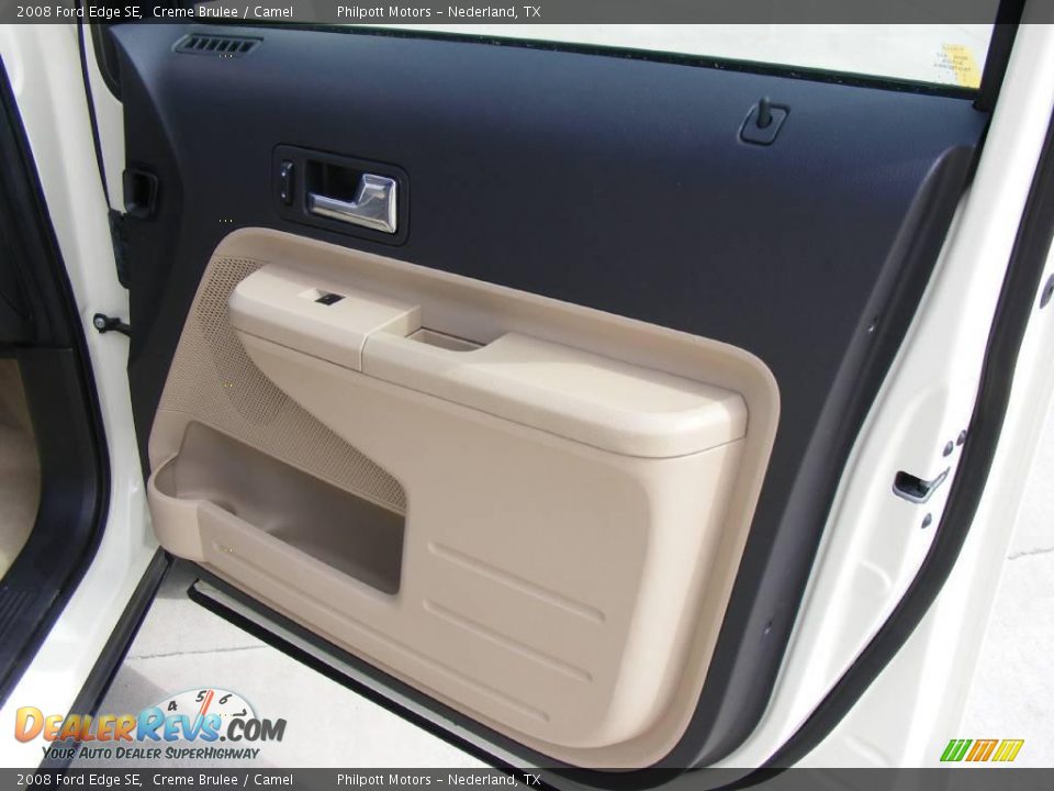 2008 Ford Edge SE Creme Brulee / Camel Photo #22
