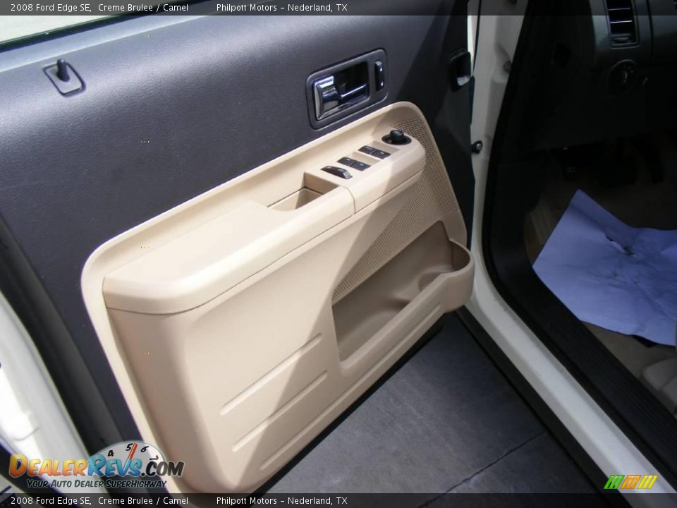 2008 Ford Edge SE Creme Brulee / Camel Photo #33