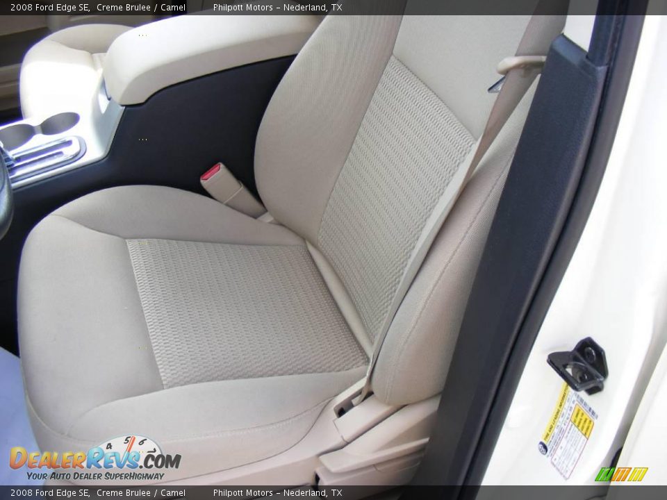 2008 Ford Edge SE Creme Brulee / Camel Photo #35