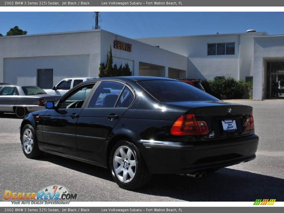 2002 BMW 3 Series 325i Sedan Jet Black / Black Photo #3