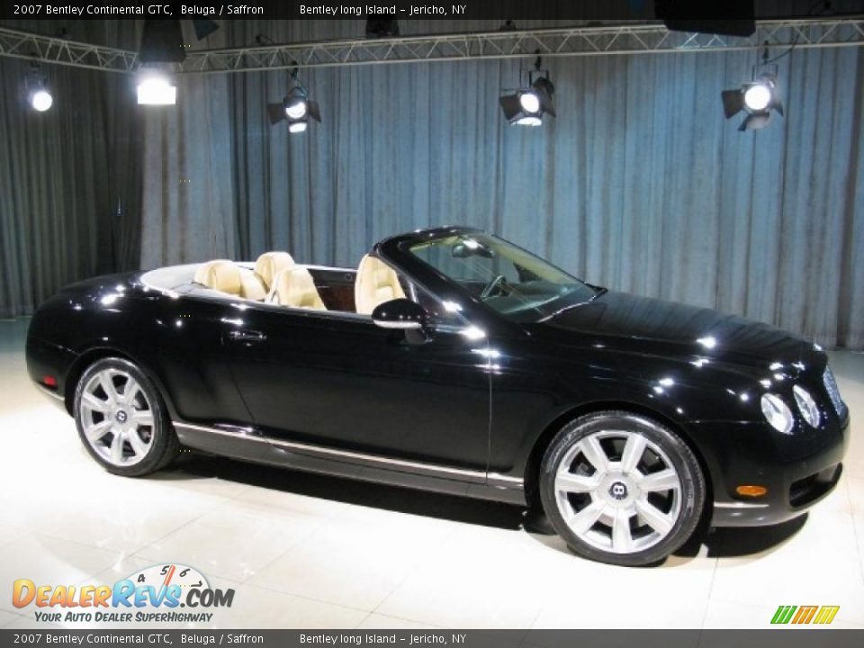 2007 Bentley Continental GTC Beluga / Saffron Photo #3