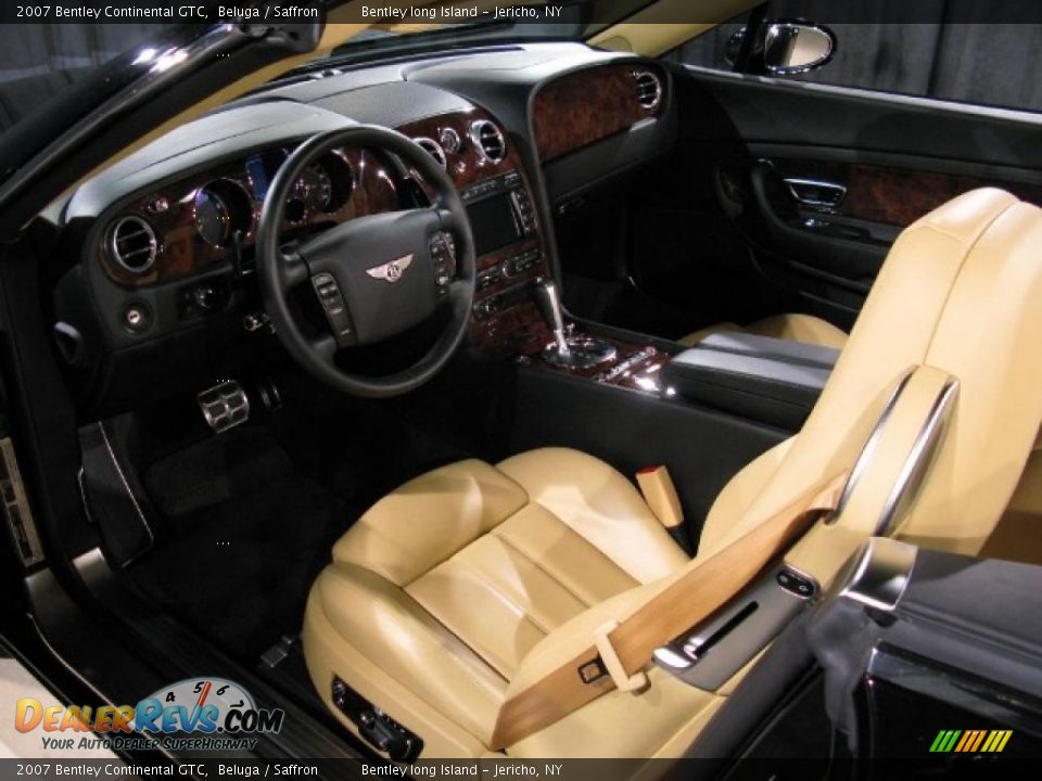 2007 Bentley Continental GTC Beluga / Saffron Photo #7