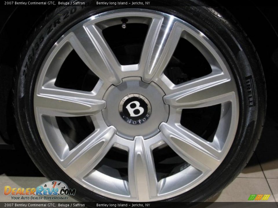 2007 Bentley Continental GTC Beluga / Saffron Photo #14