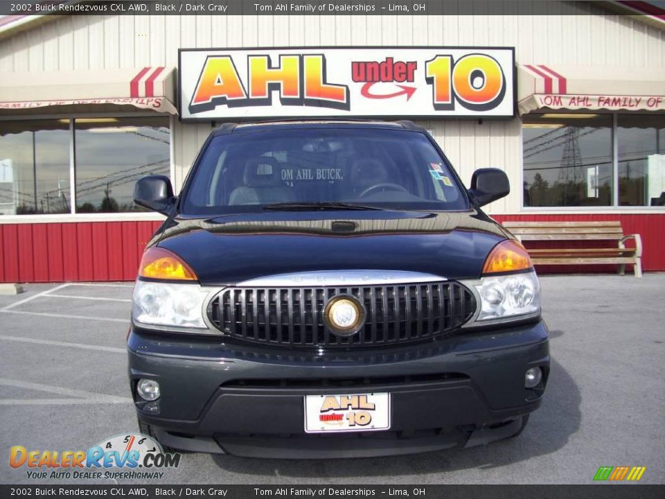 2002 Buick Rendezvous CXL AWD Black / Dark Gray Photo #1