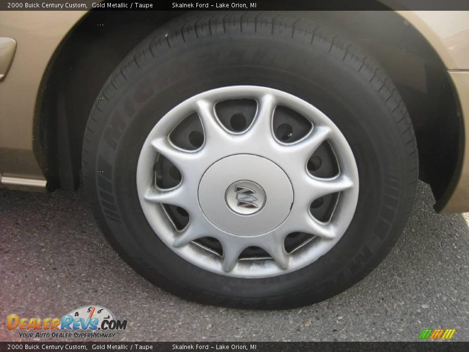 2000 Buick Century Custom Gold Metallic / Taupe Photo #15