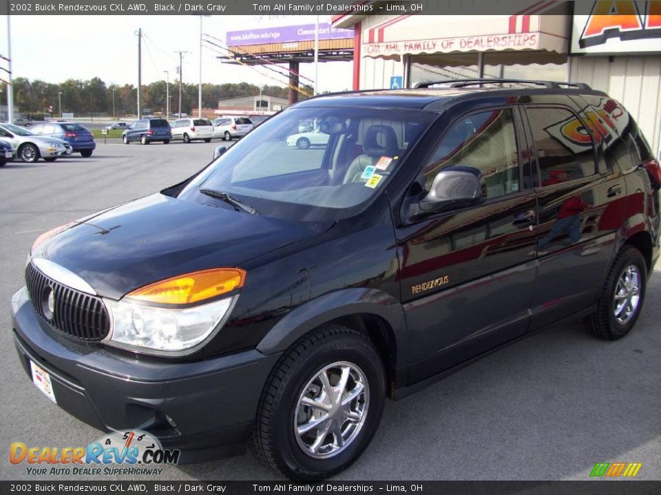 2002 Buick Rendezvous CXL AWD Black / Dark Gray Photo #2