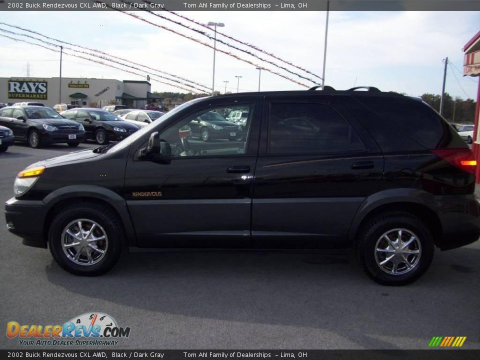 2002 Buick Rendezvous CXL AWD Black / Dark Gray Photo #3