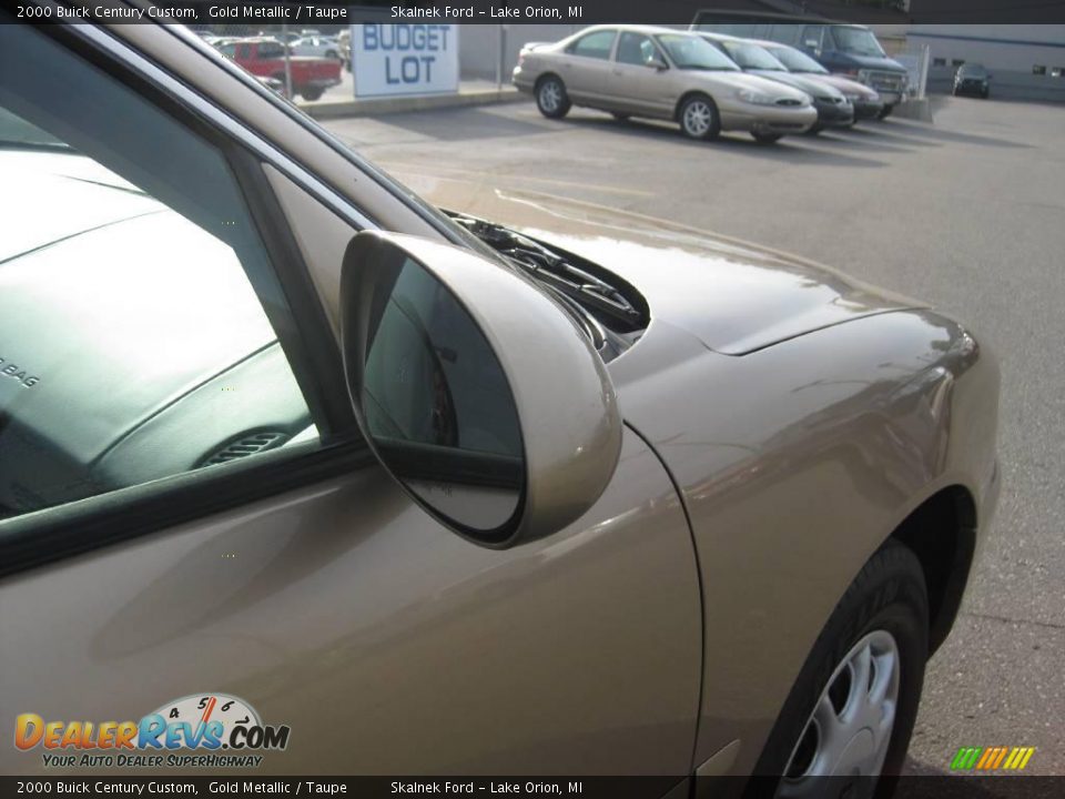 2000 Buick Century Custom Gold Metallic / Taupe Photo #19