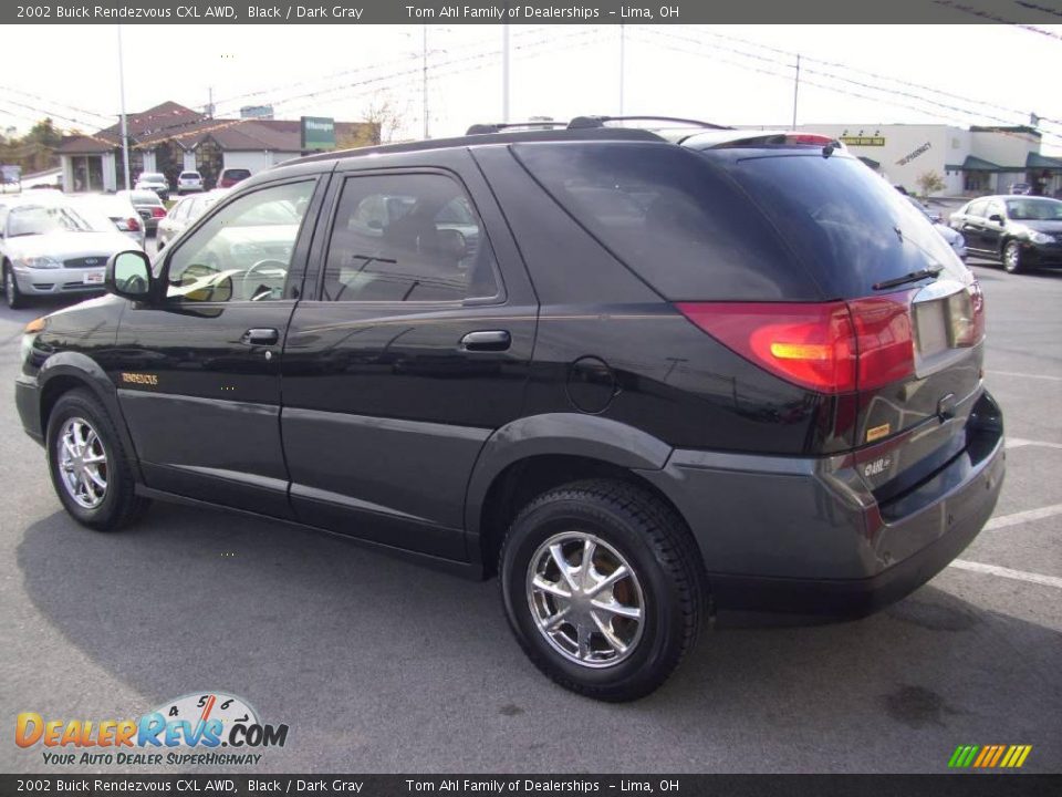 2002 Buick Rendezvous CXL AWD Black / Dark Gray Photo #4