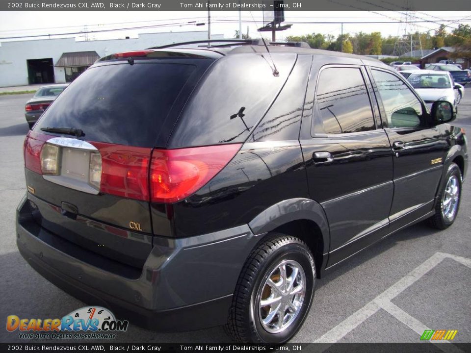 2002 Buick Rendezvous CXL AWD Black / Dark Gray Photo #6