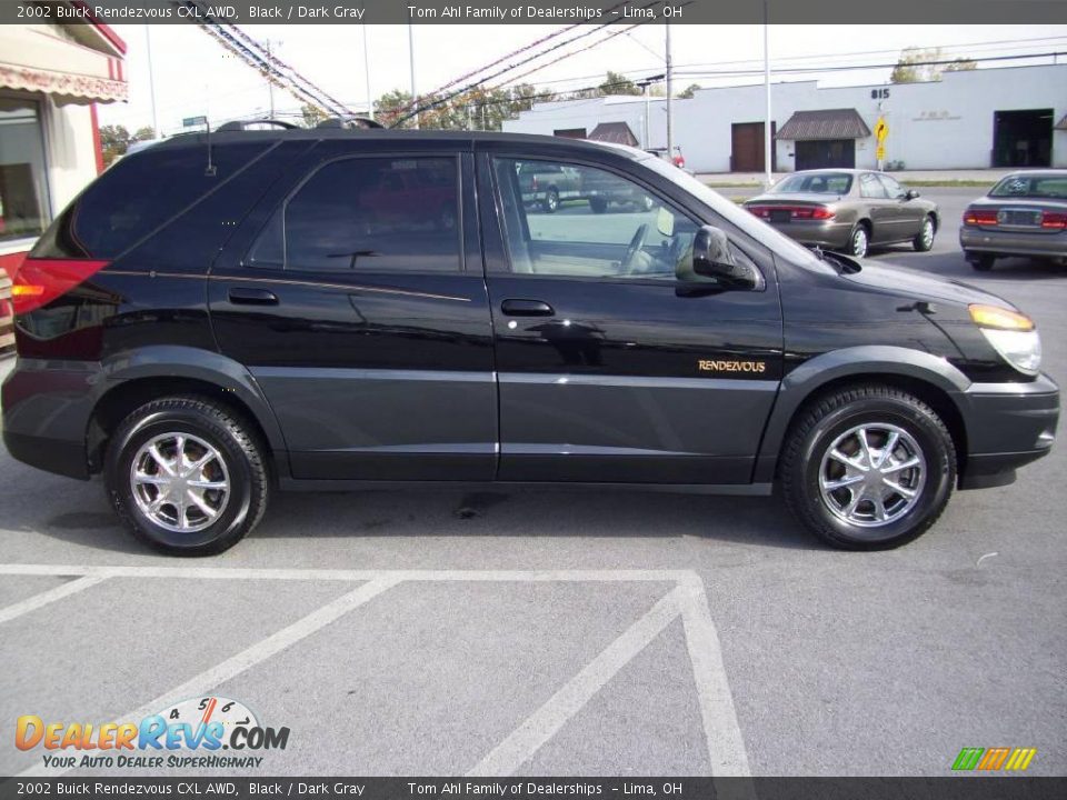 2002 Buick Rendezvous CXL AWD Black / Dark Gray Photo #7