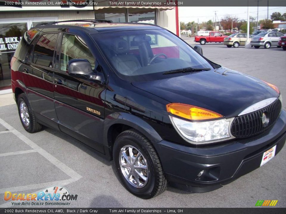 2002 Buick Rendezvous CXL AWD Black / Dark Gray Photo #8